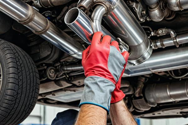 Muffler replacement service