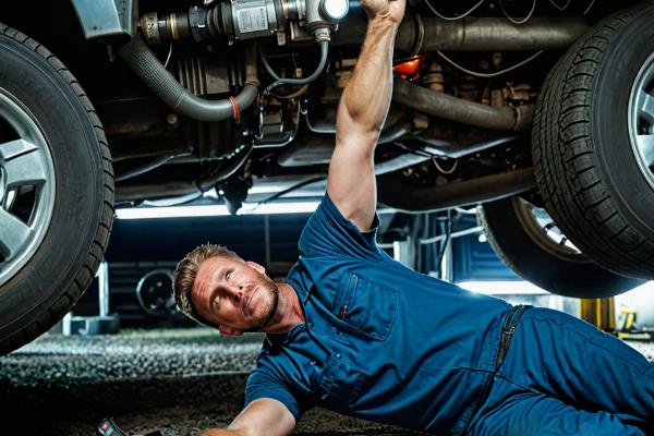 Complete exhaust system inspection