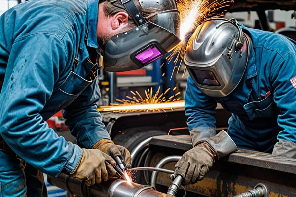 Exhaust pipe repair
