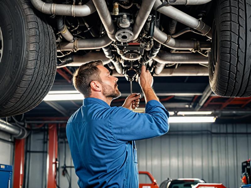 Complete exhaust system inspection