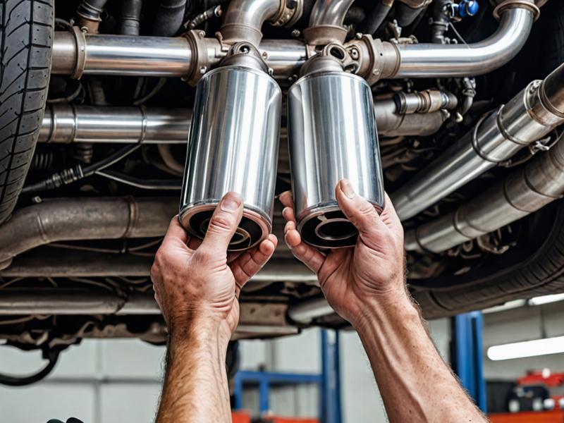 Muffler replacement service